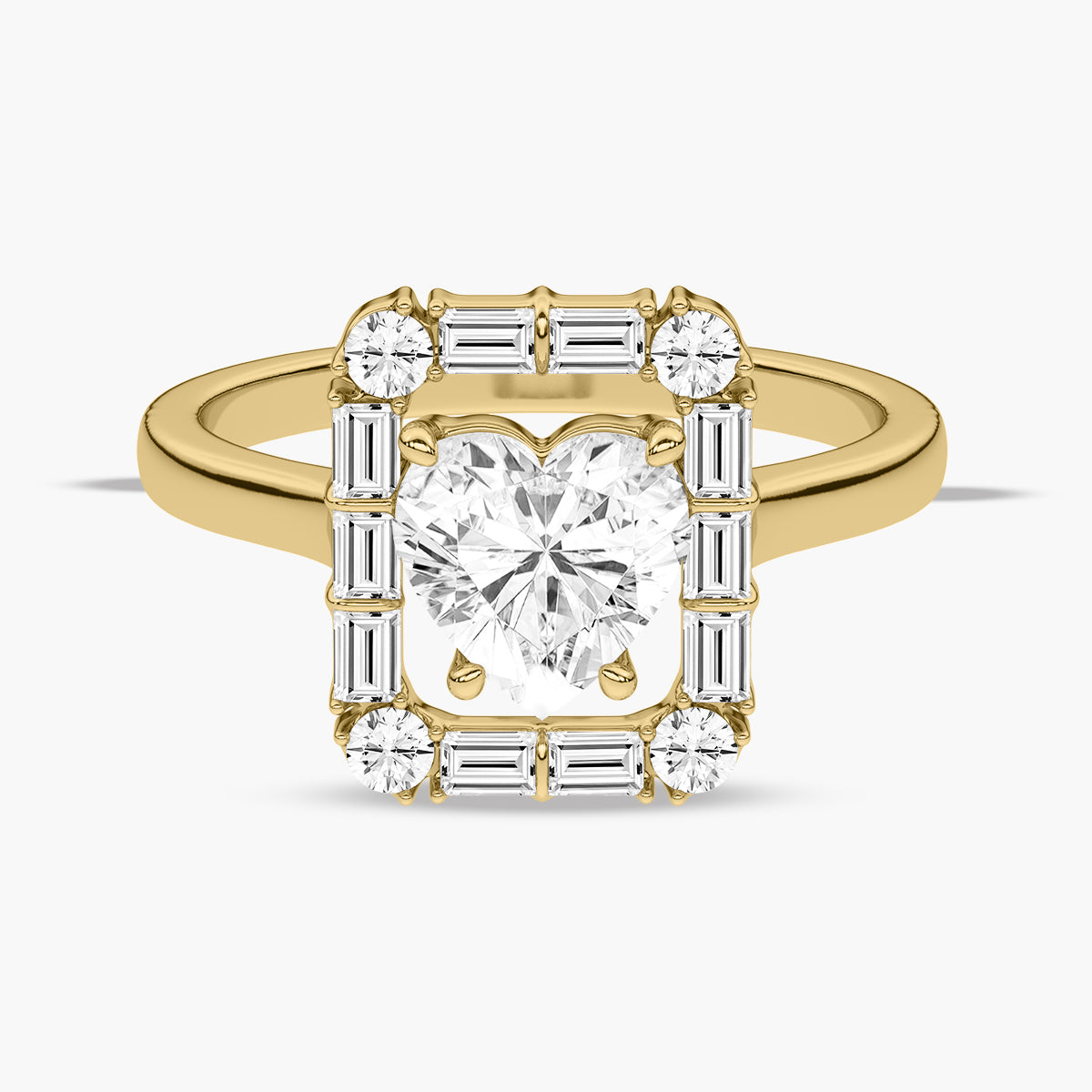 Yellow Gold - Heart