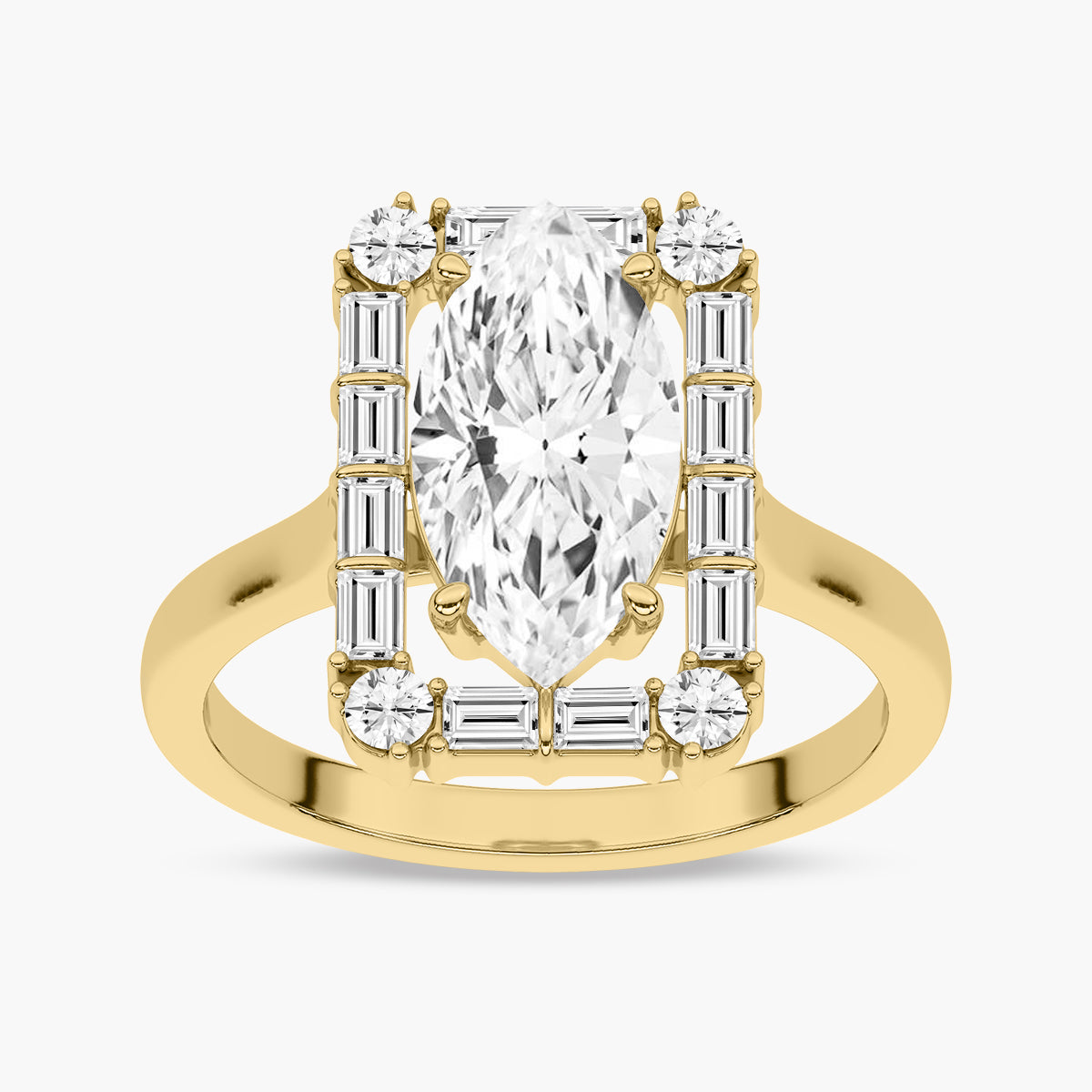 Yellow Gold - Marquise