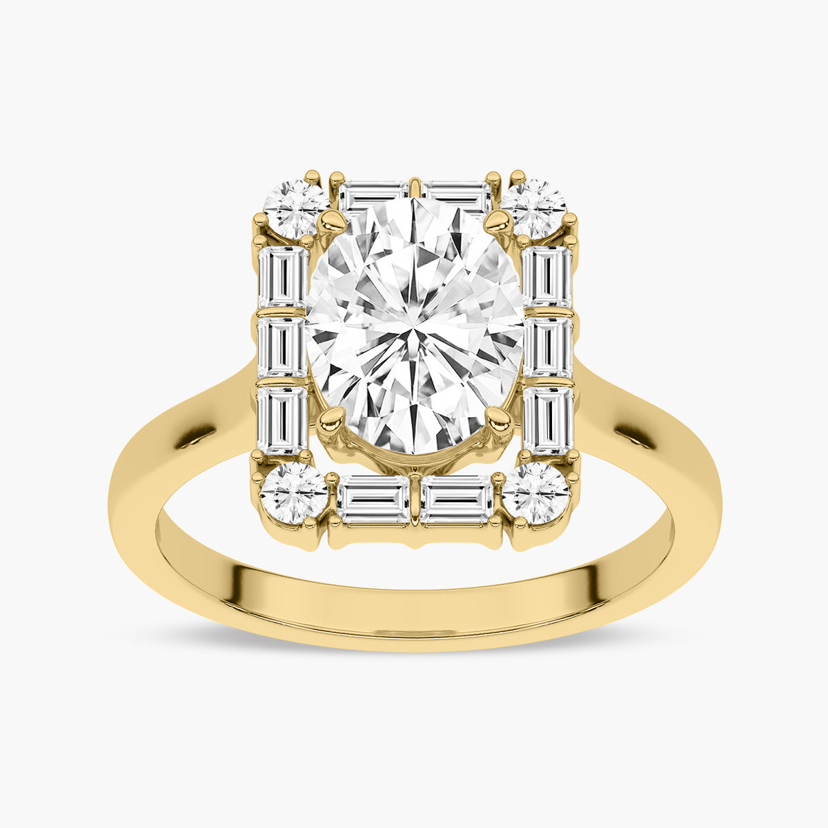 Yellow Gold - Oval