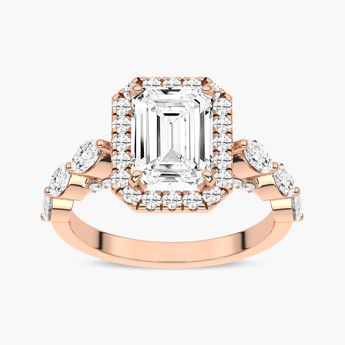 Rose Gold - Emerald