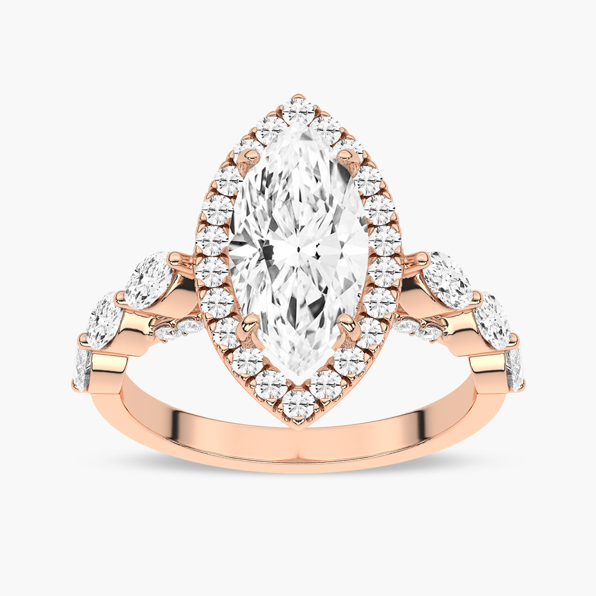 Rose Gold - Marquise