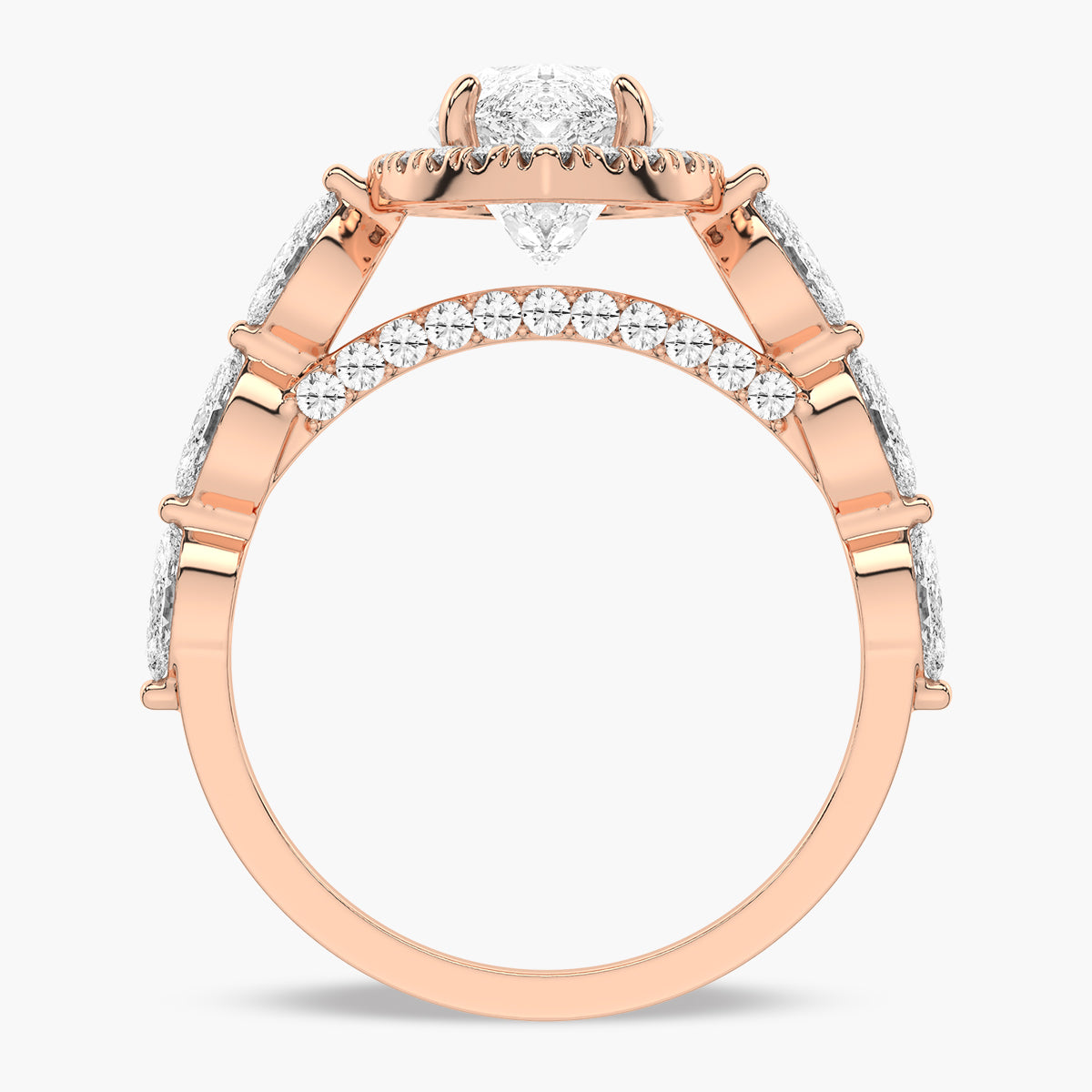 Rose Gold - Marquise