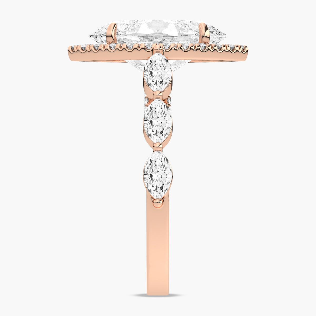 Rose Gold - Marquise