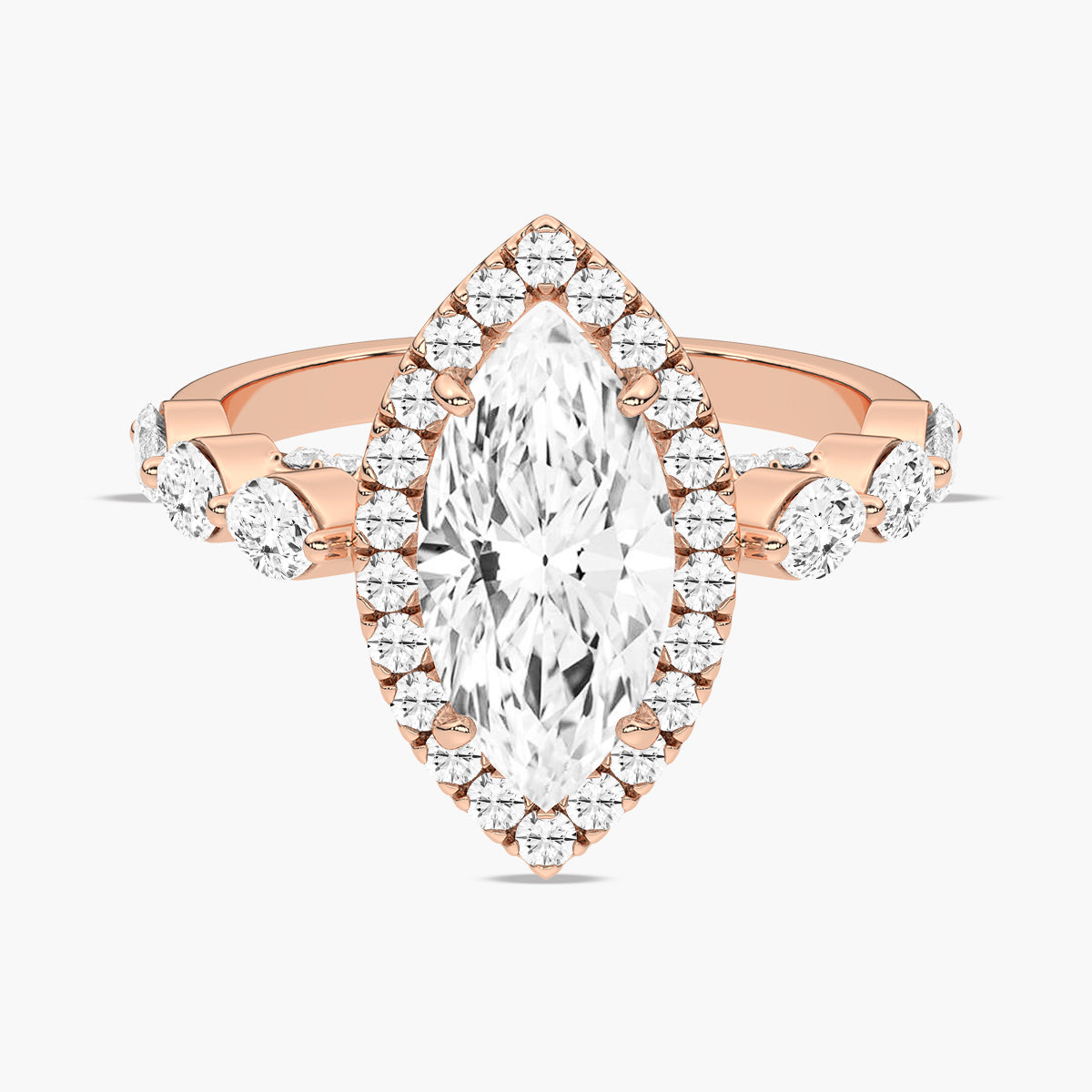 Rose Gold - Marquise