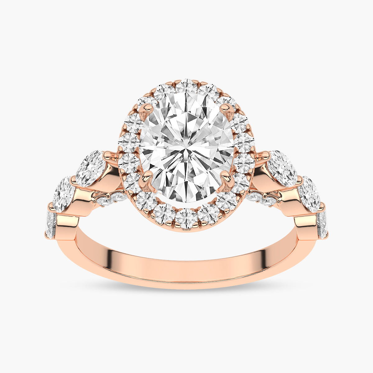 Rose Gold - Oval
