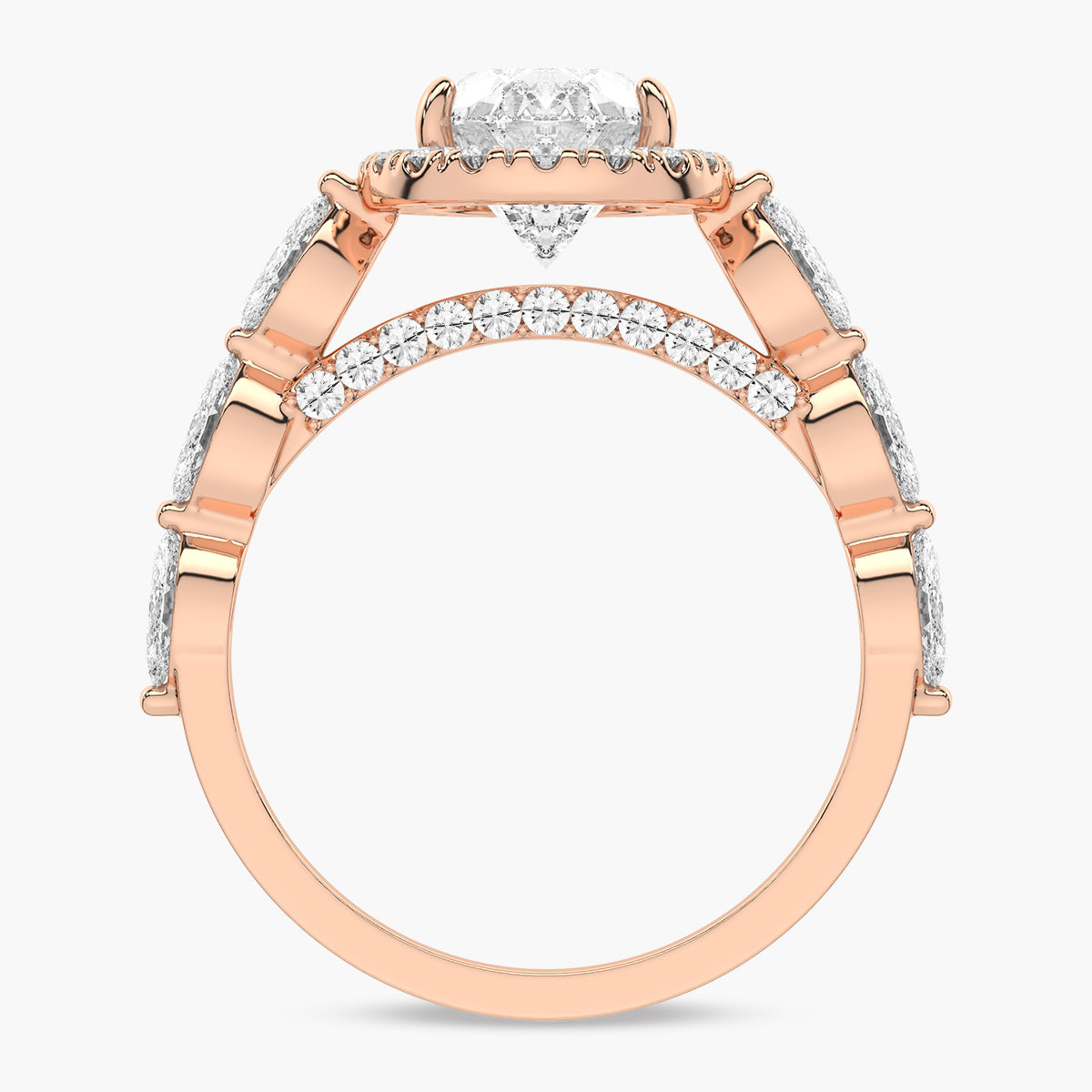 Rose Gold - Oval