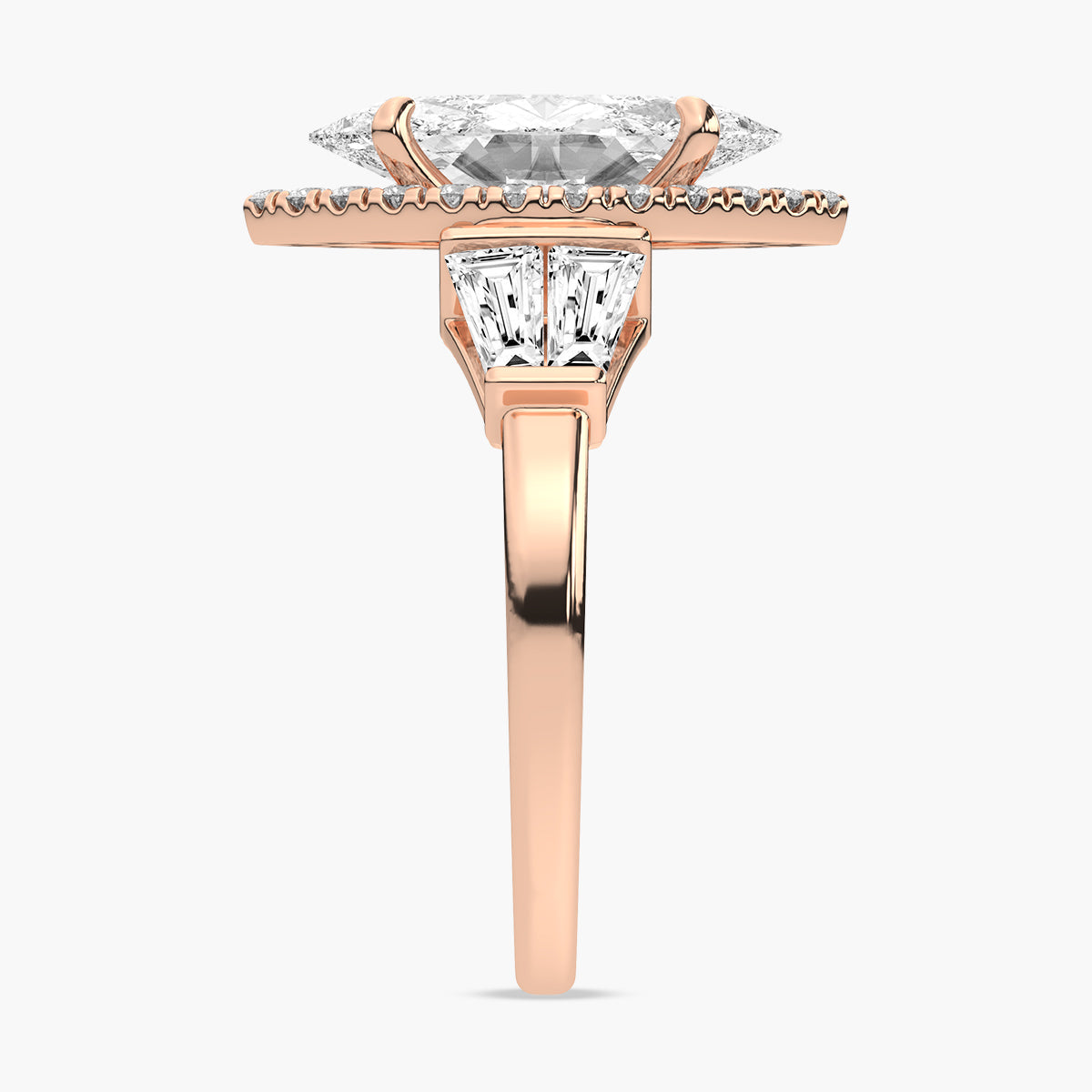 Rose Gold - Marquise