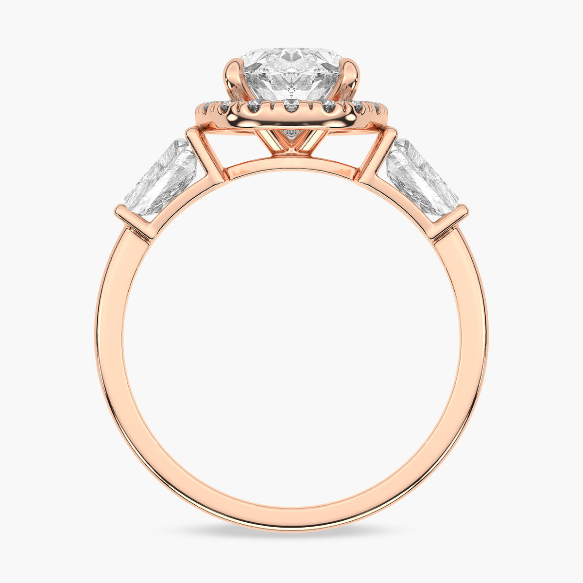 Rose Gold - Oval