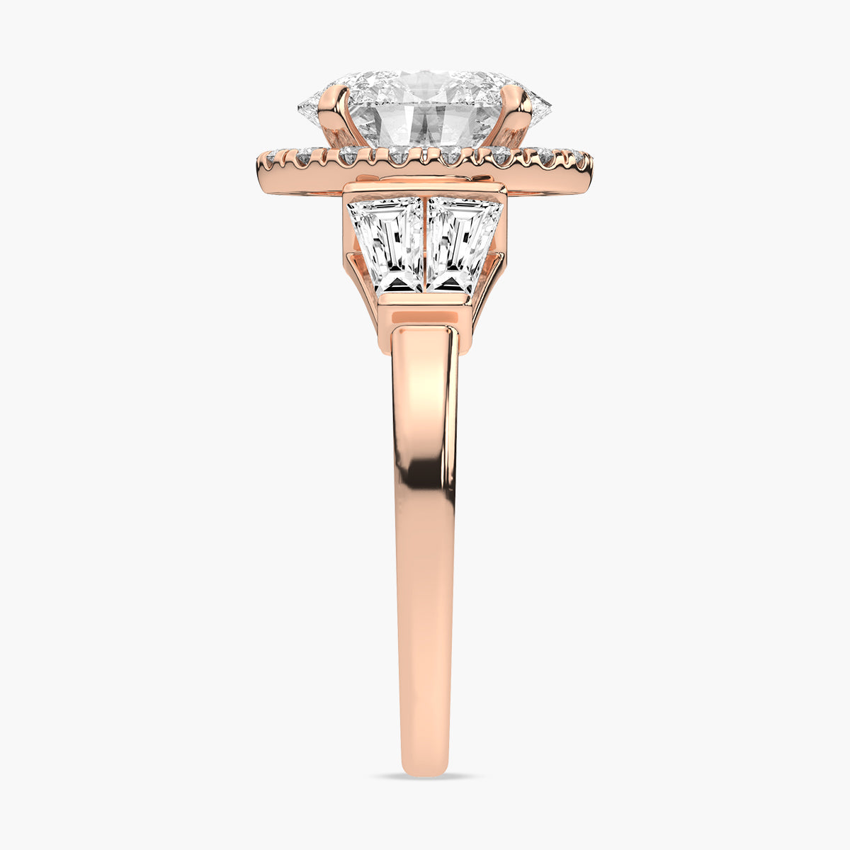 Rose Gold - Oval