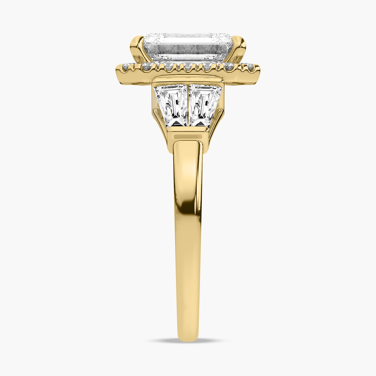 Yellow Gold - Emerald