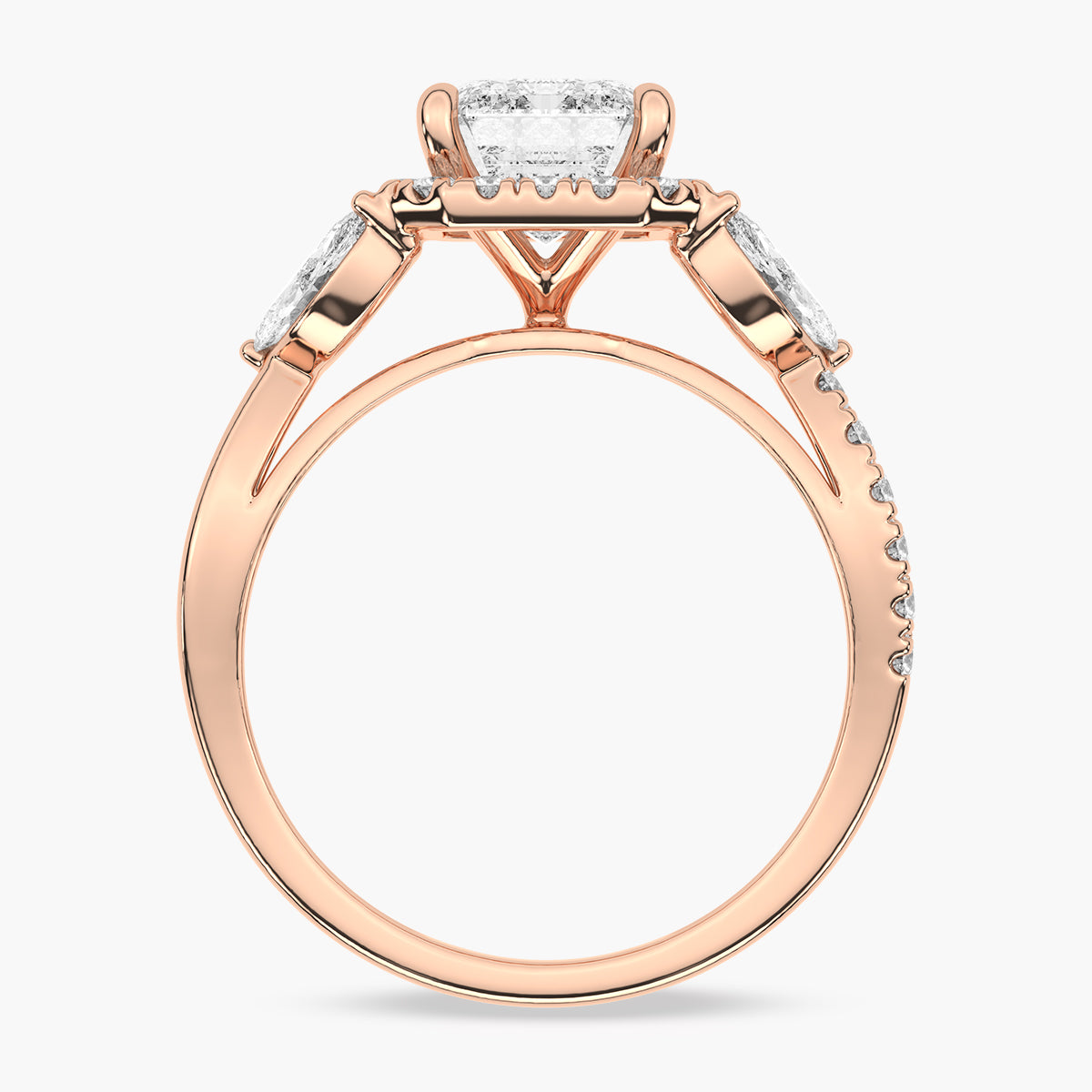 Rose Gold - Marquise