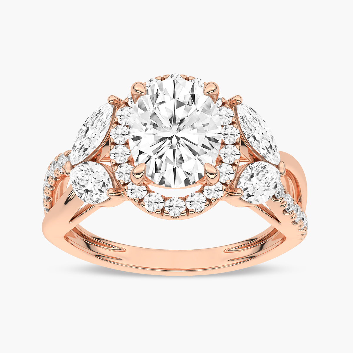 Rose Gold - Oval