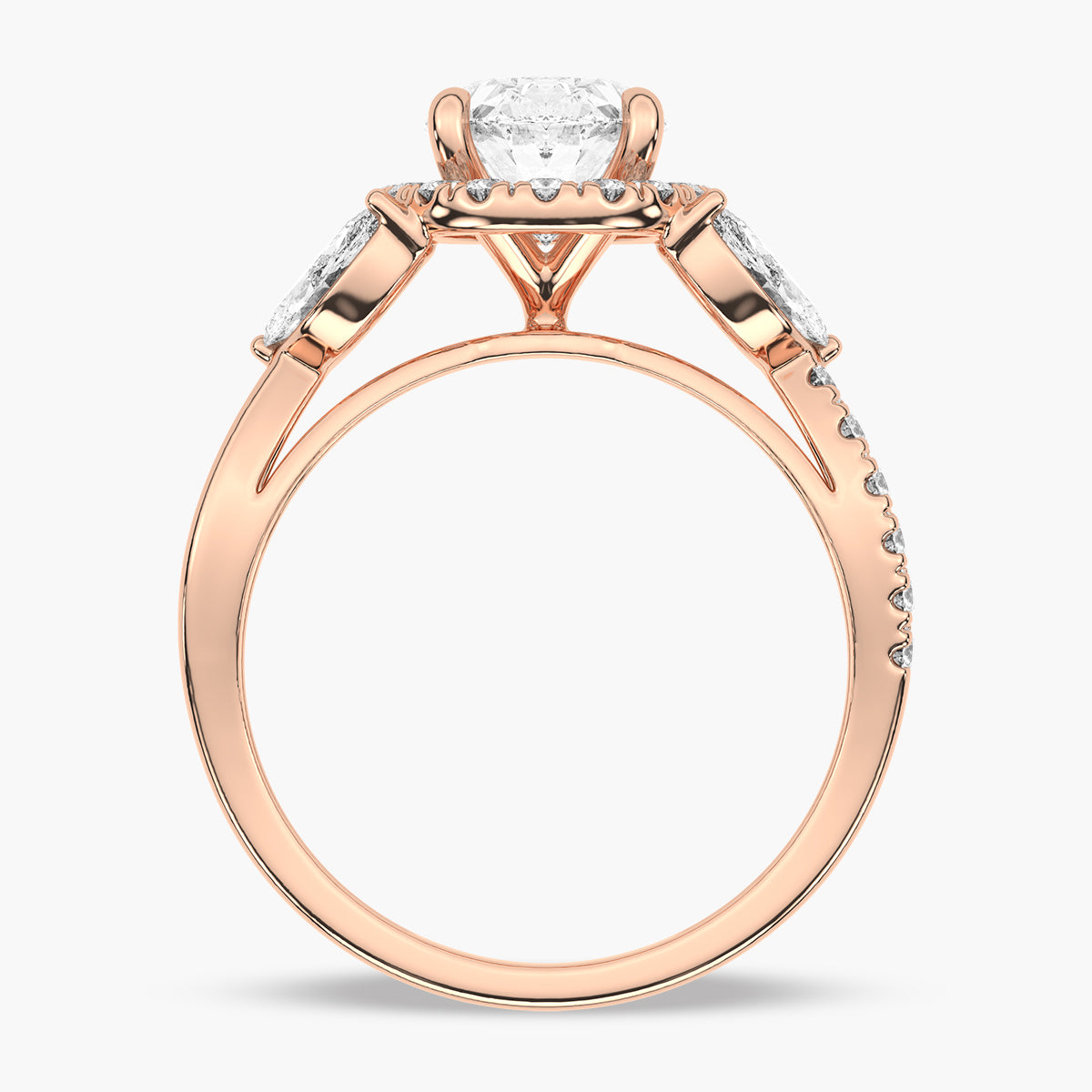 Rose Gold - Oval