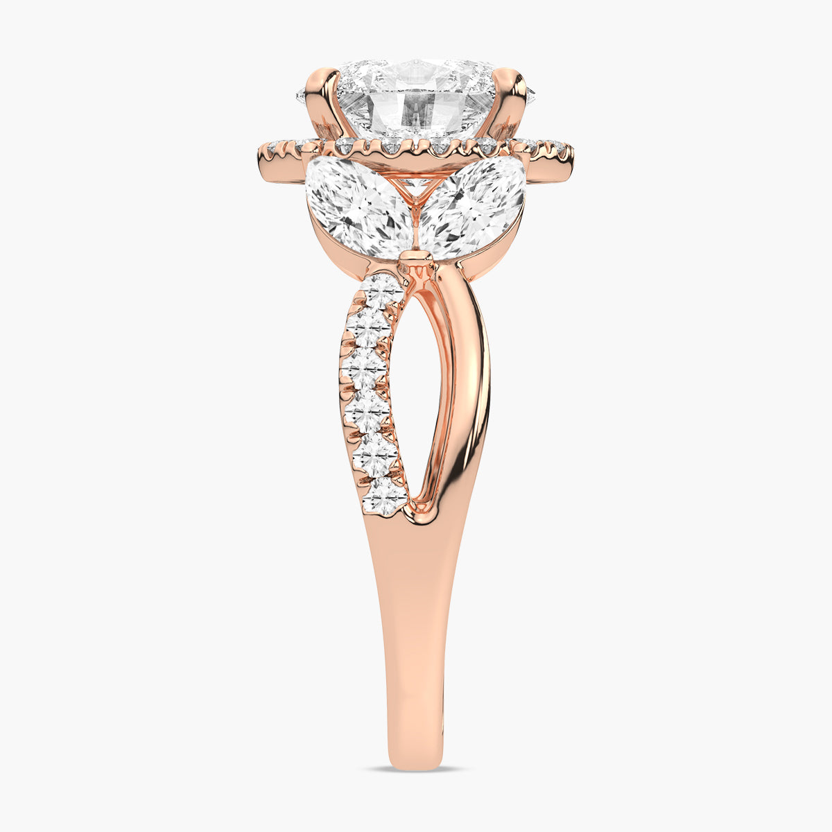 Rose Gold - Oval
