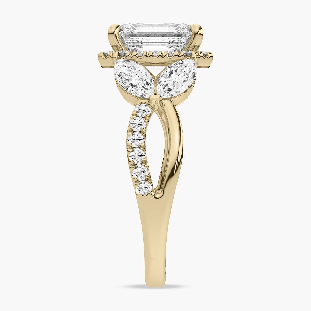 Yellow Gold - Emerald