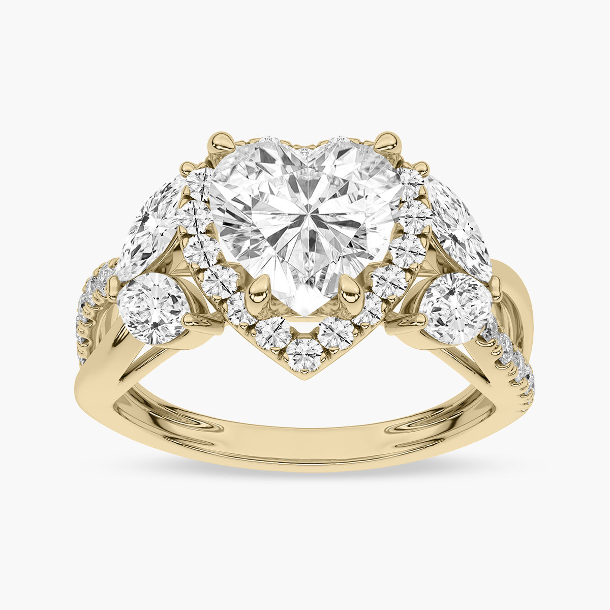 Yellow Gold - Heart