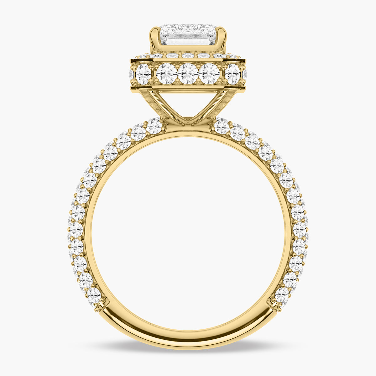 Yellow Gold - Emerald