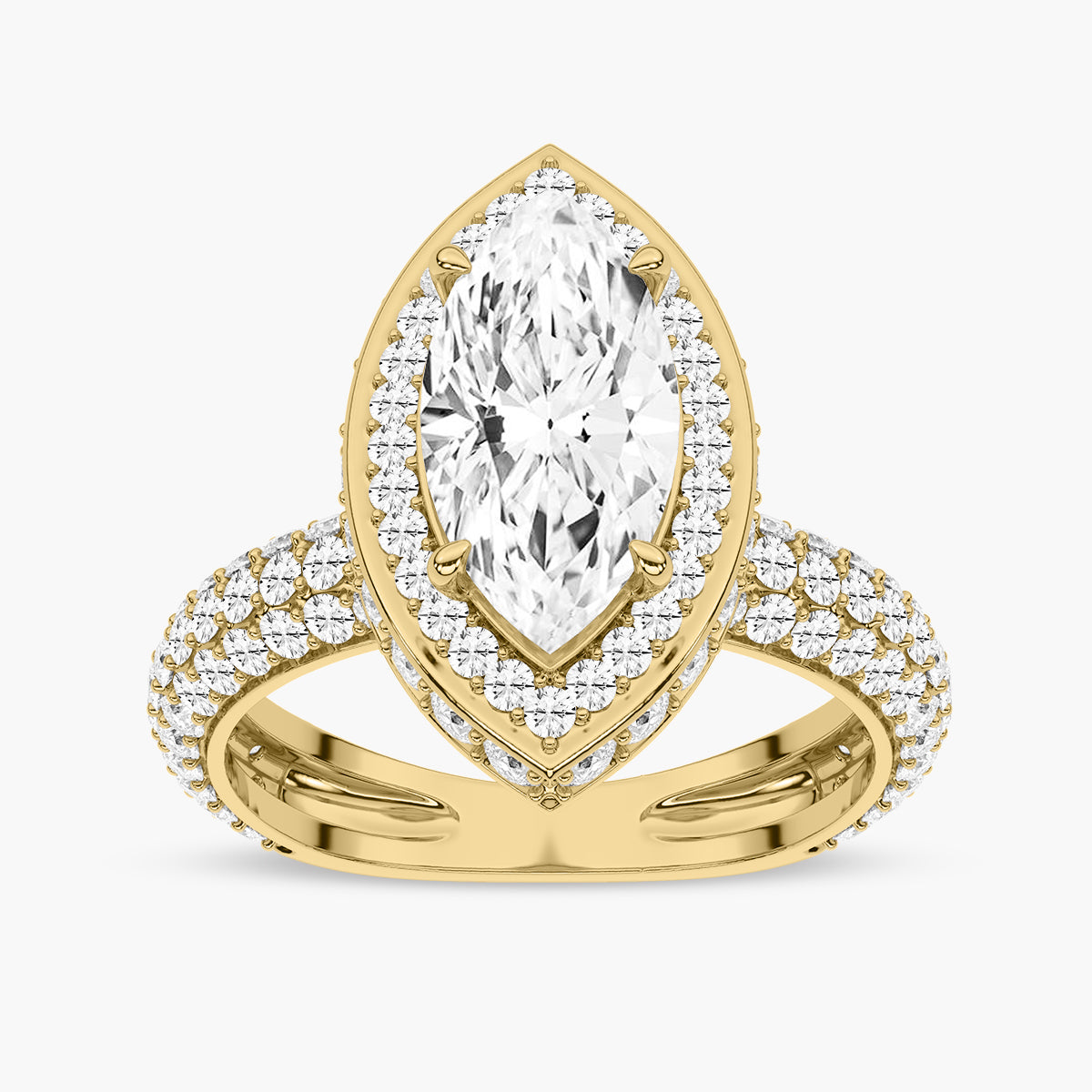 Yellow Gold - Marquise