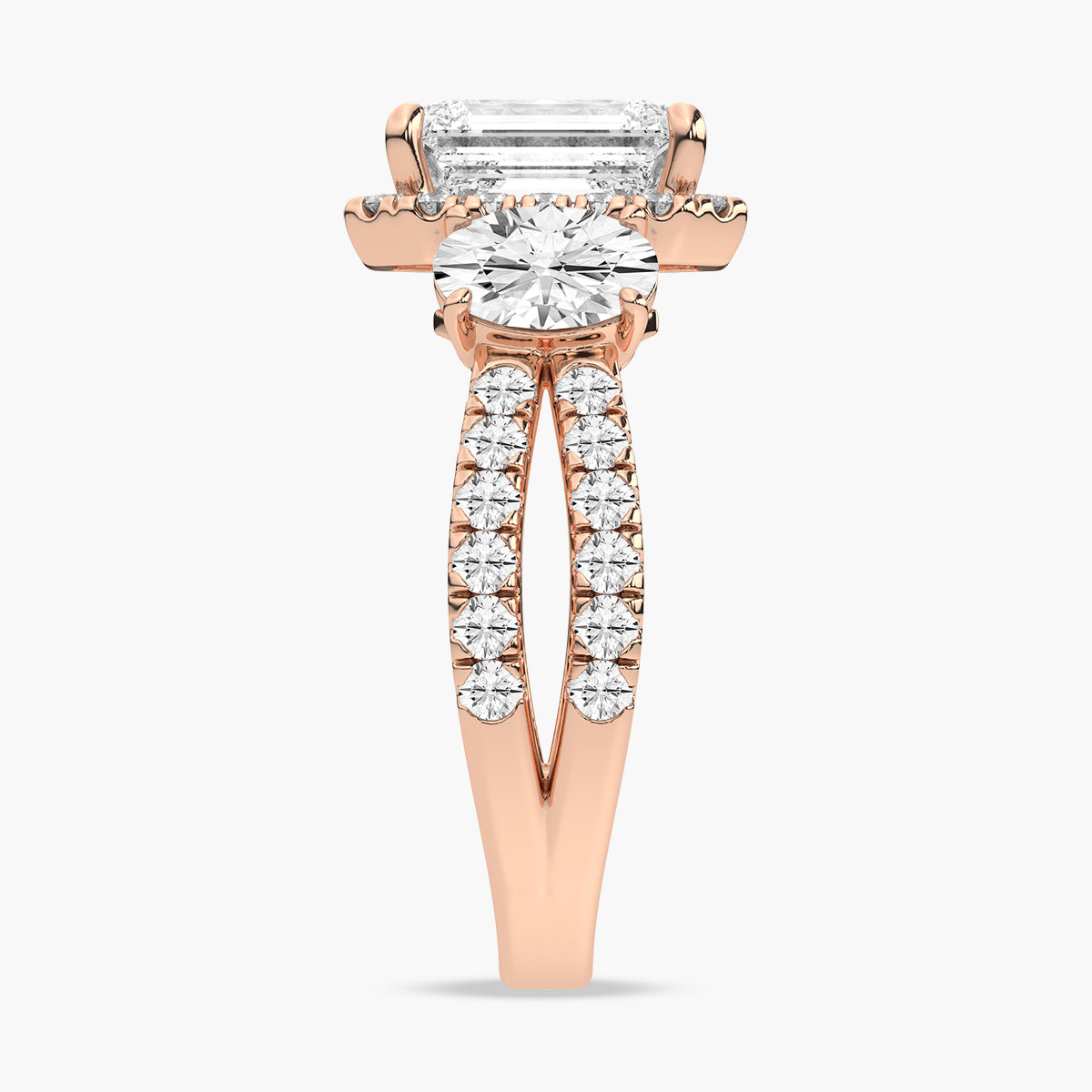 Rose Gold - Emerald