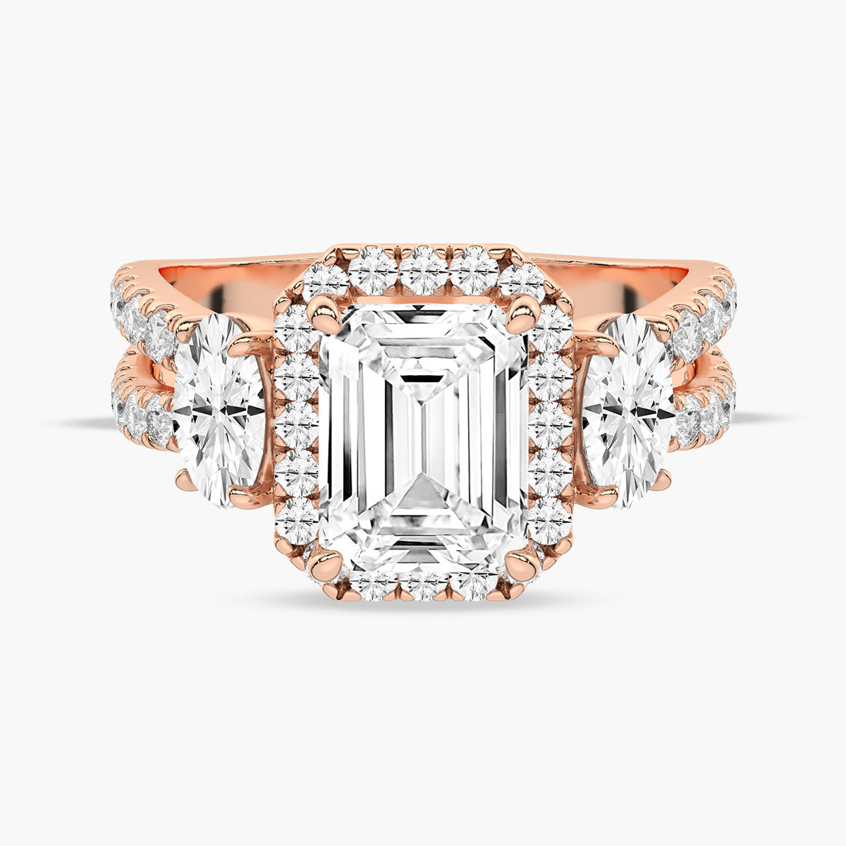 Rose Gold - Emerald