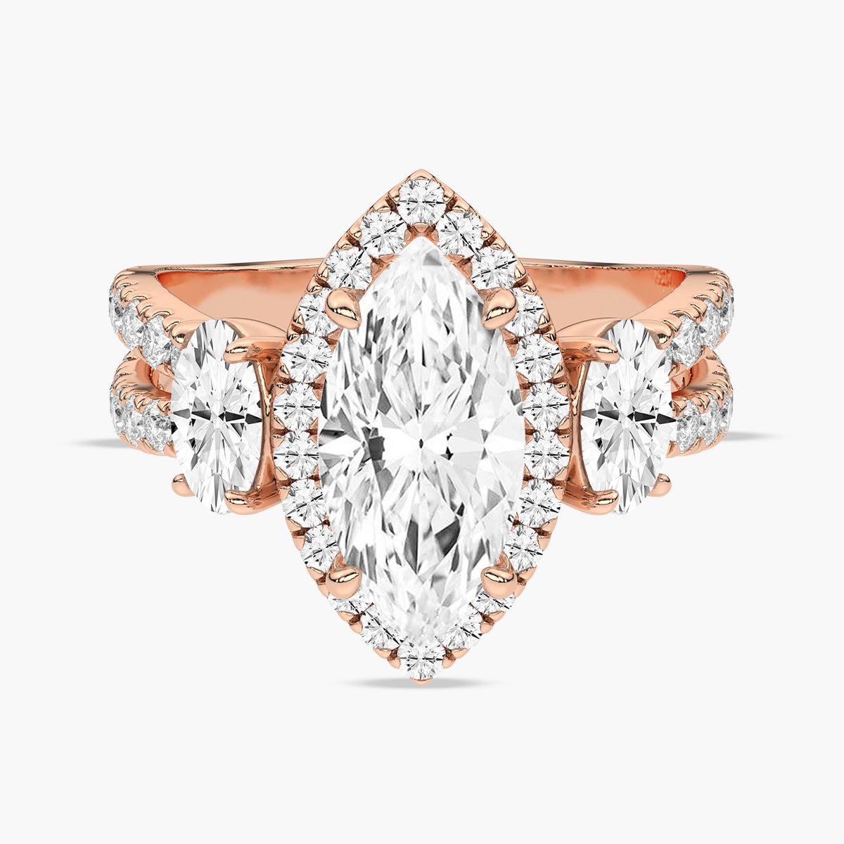 Rose Gold - Marquise