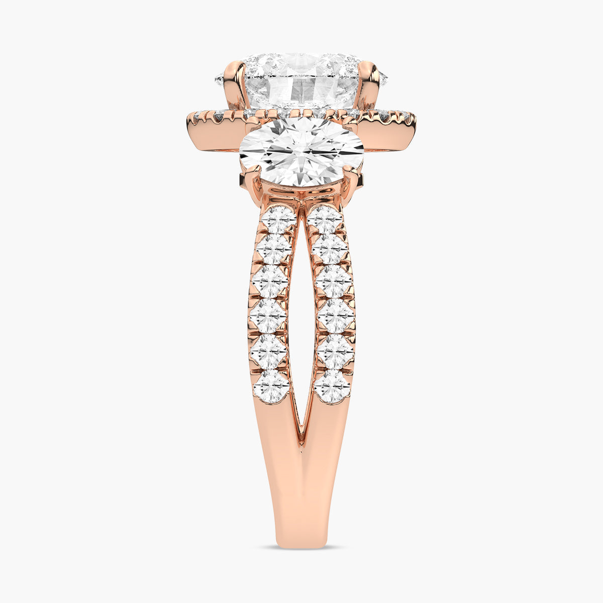 Rose Gold - Oval