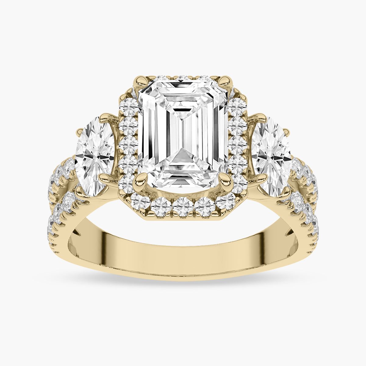 Yellow Gold - Emerald