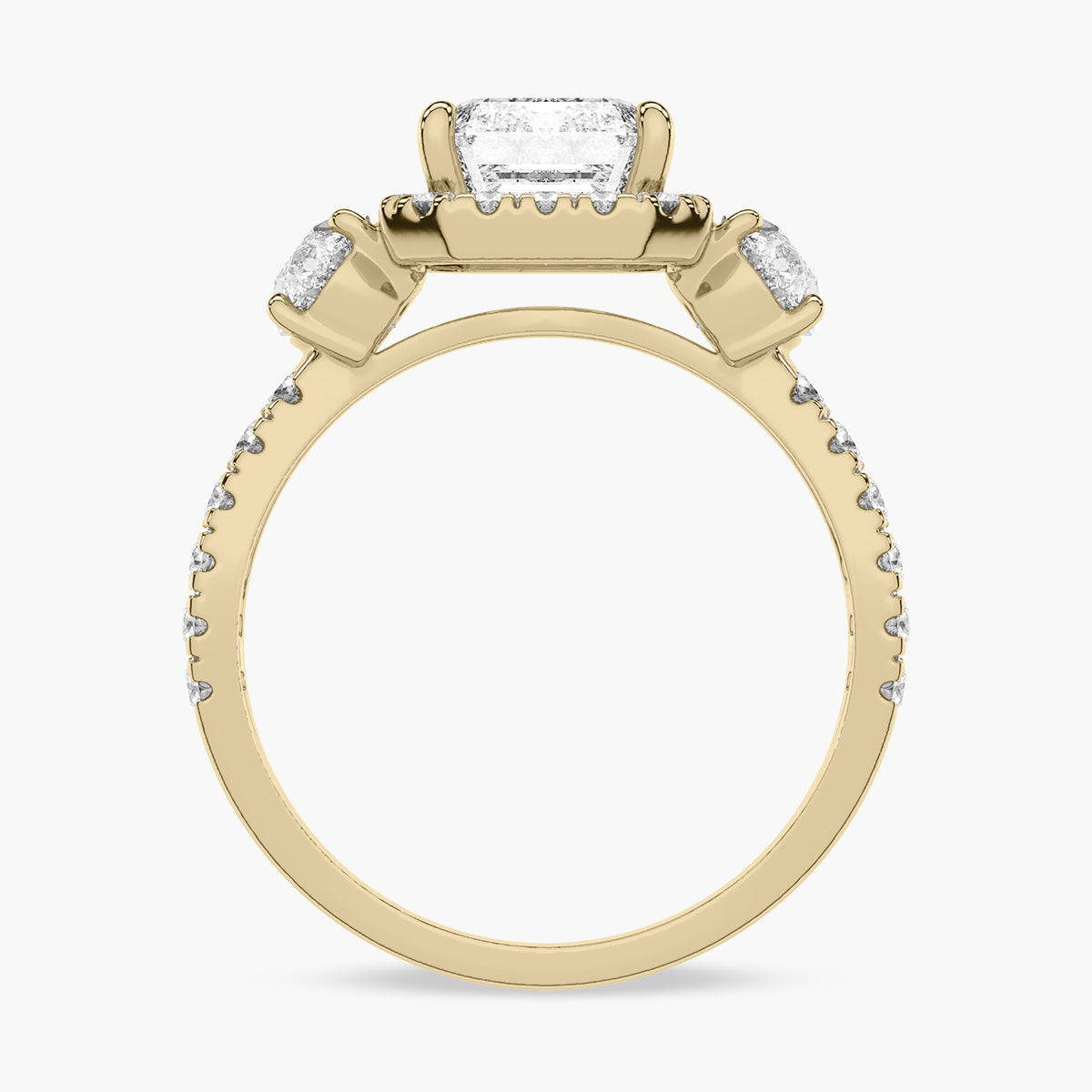 Yellow Gold - Emerald
