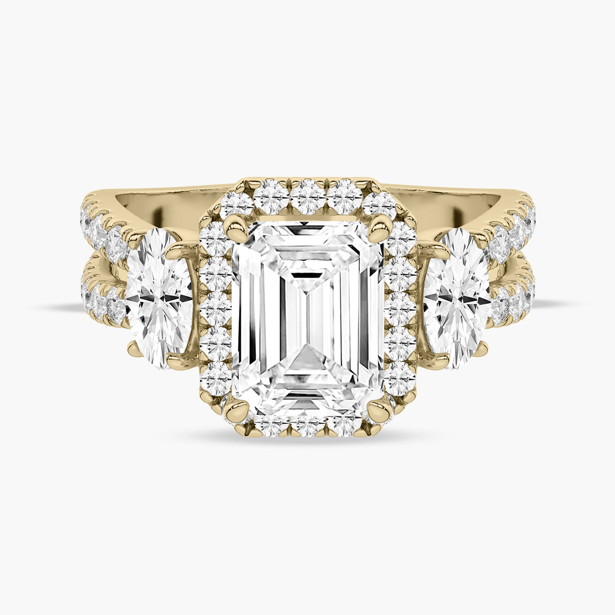 Yellow Gold - Emerald