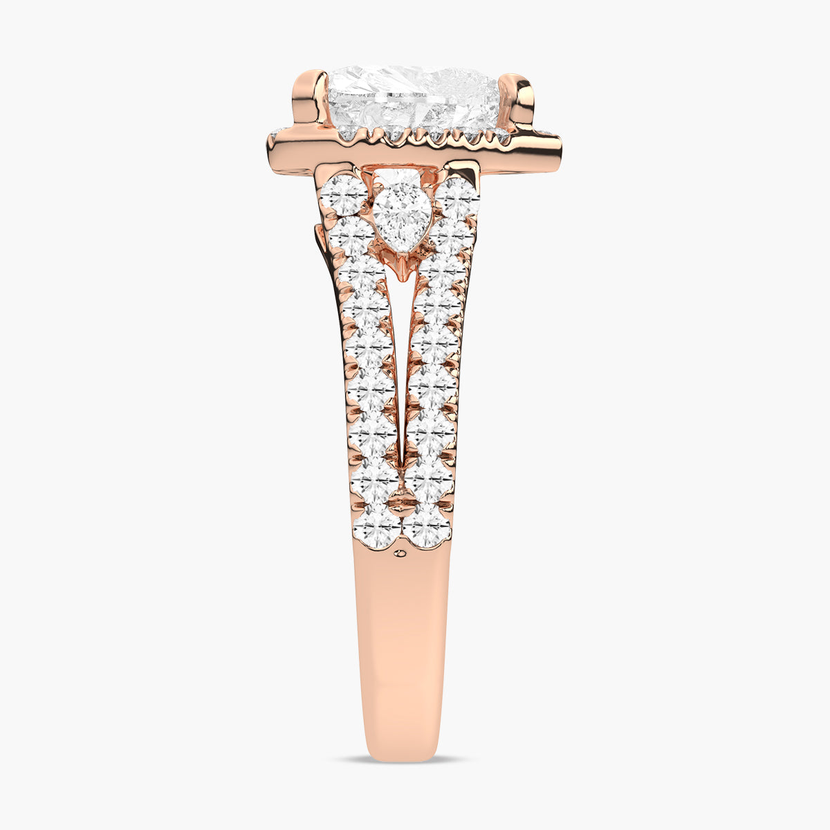Rose Gold - Heart