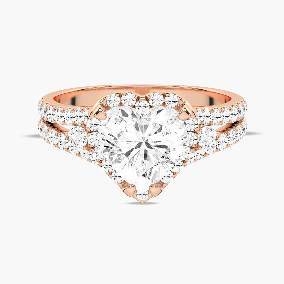 Rose Gold - Heart