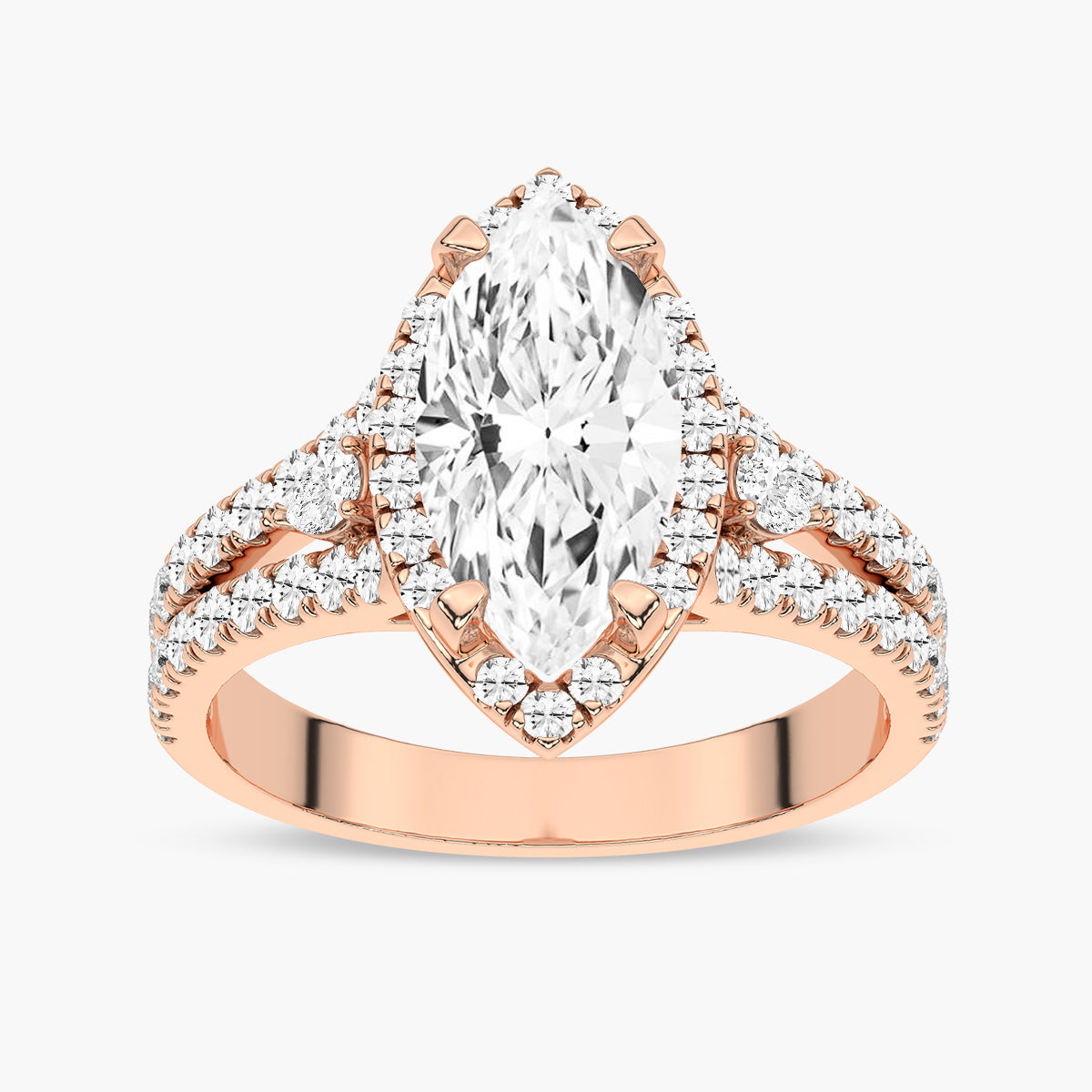 Rose Gold - Marquise