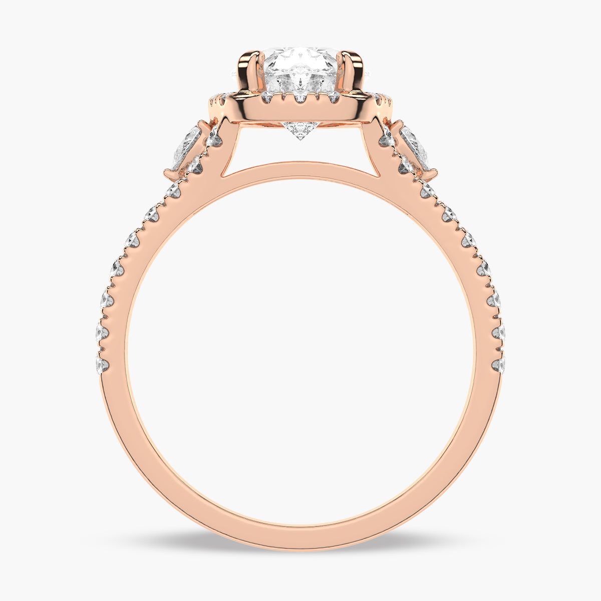 Rose Gold - Oval