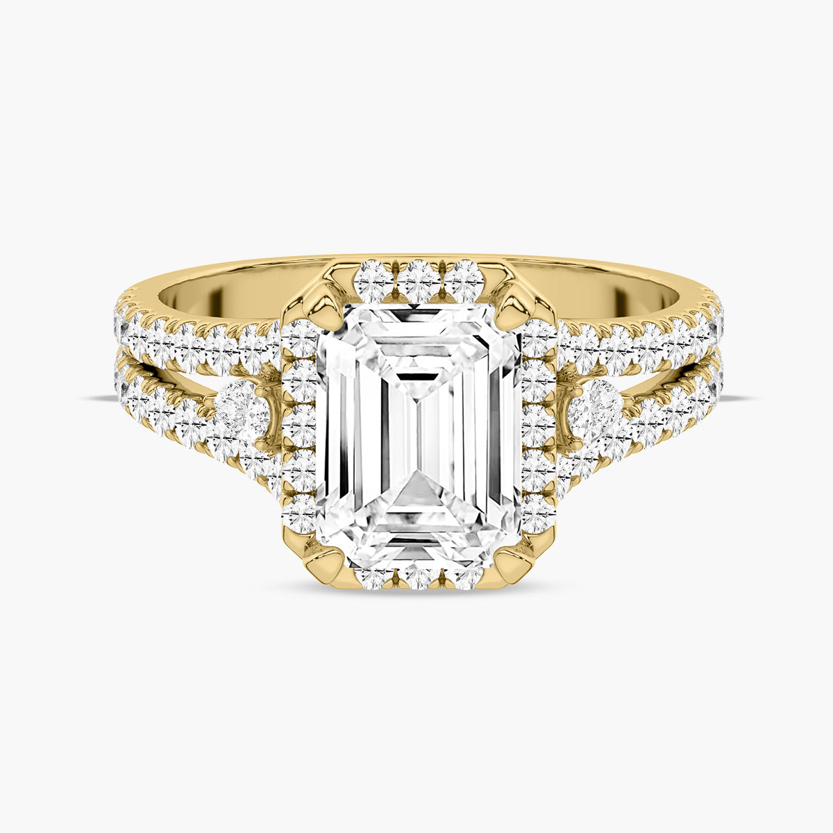 Yellow Gold - Emerald