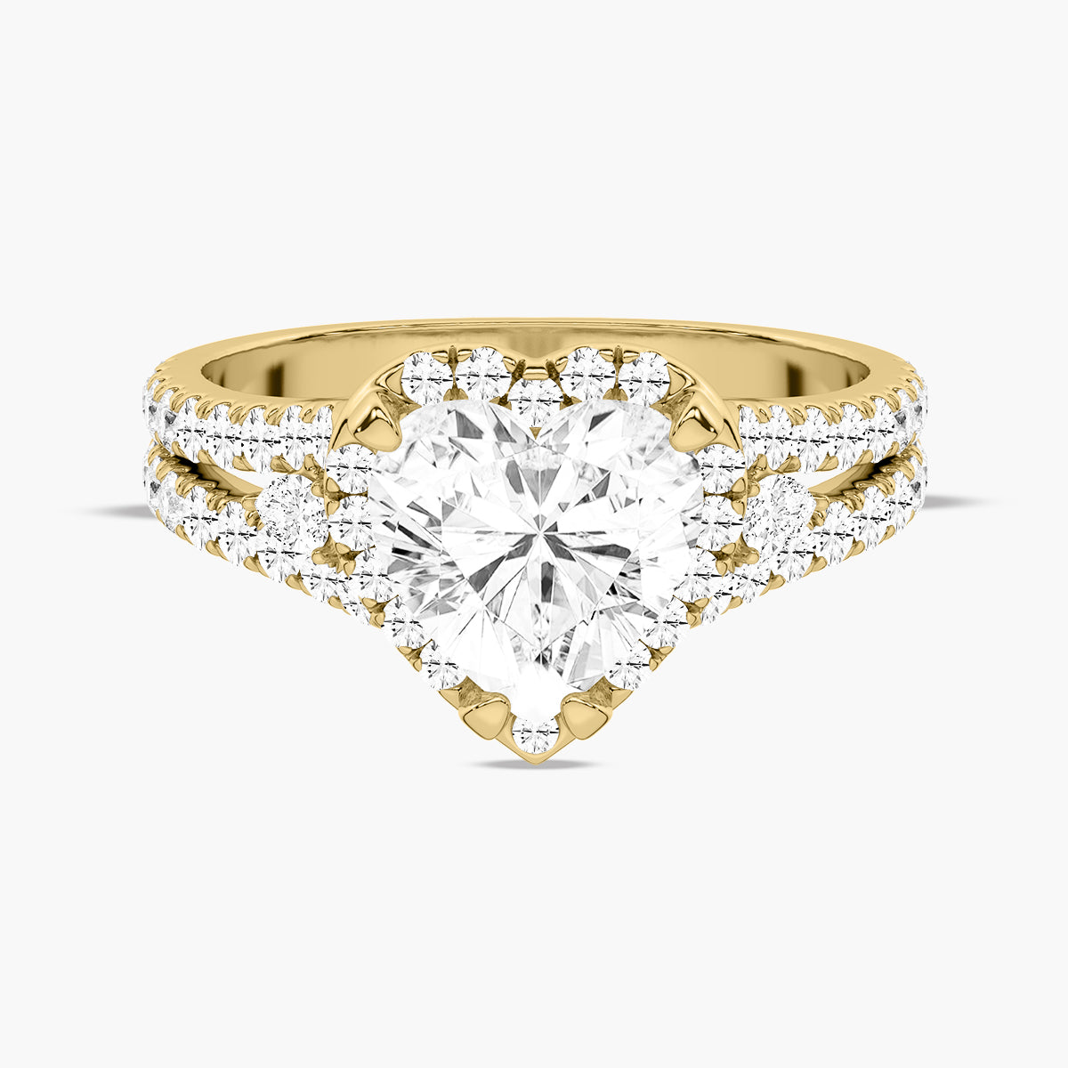 Yellow Gold - Heart