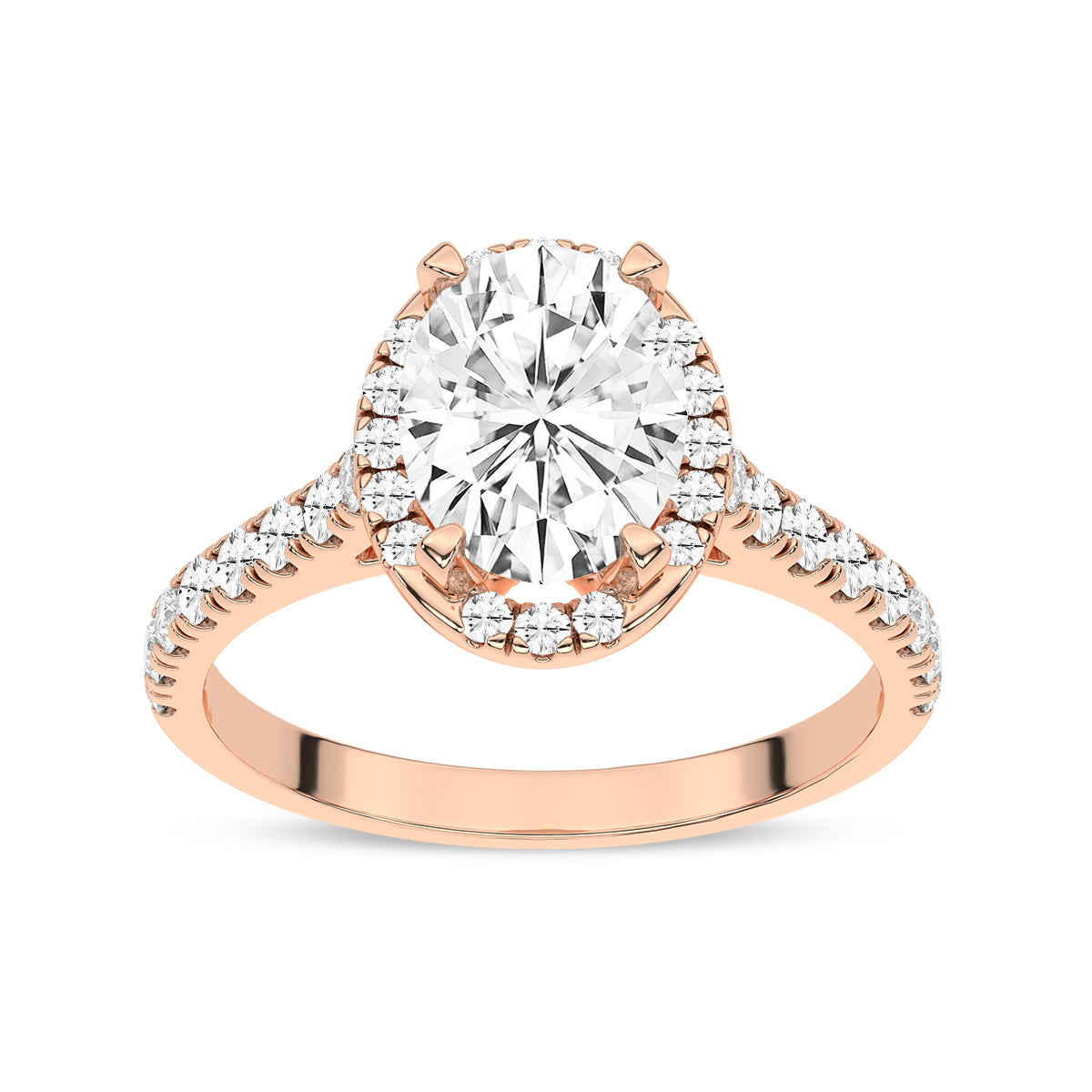 Rose Gold - Oval