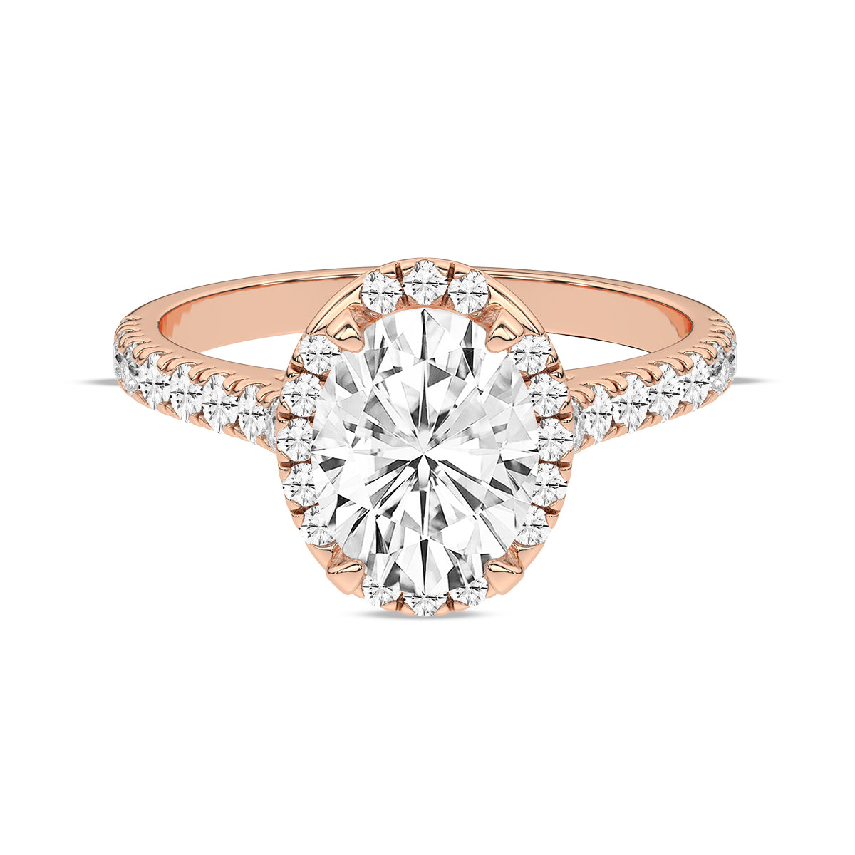 Rose Gold - Oval