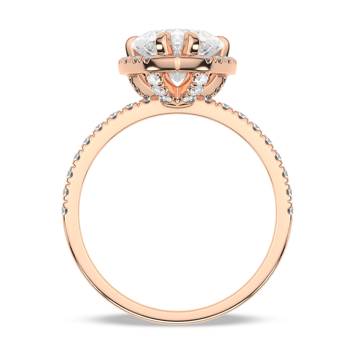 Rose Gold - Heart