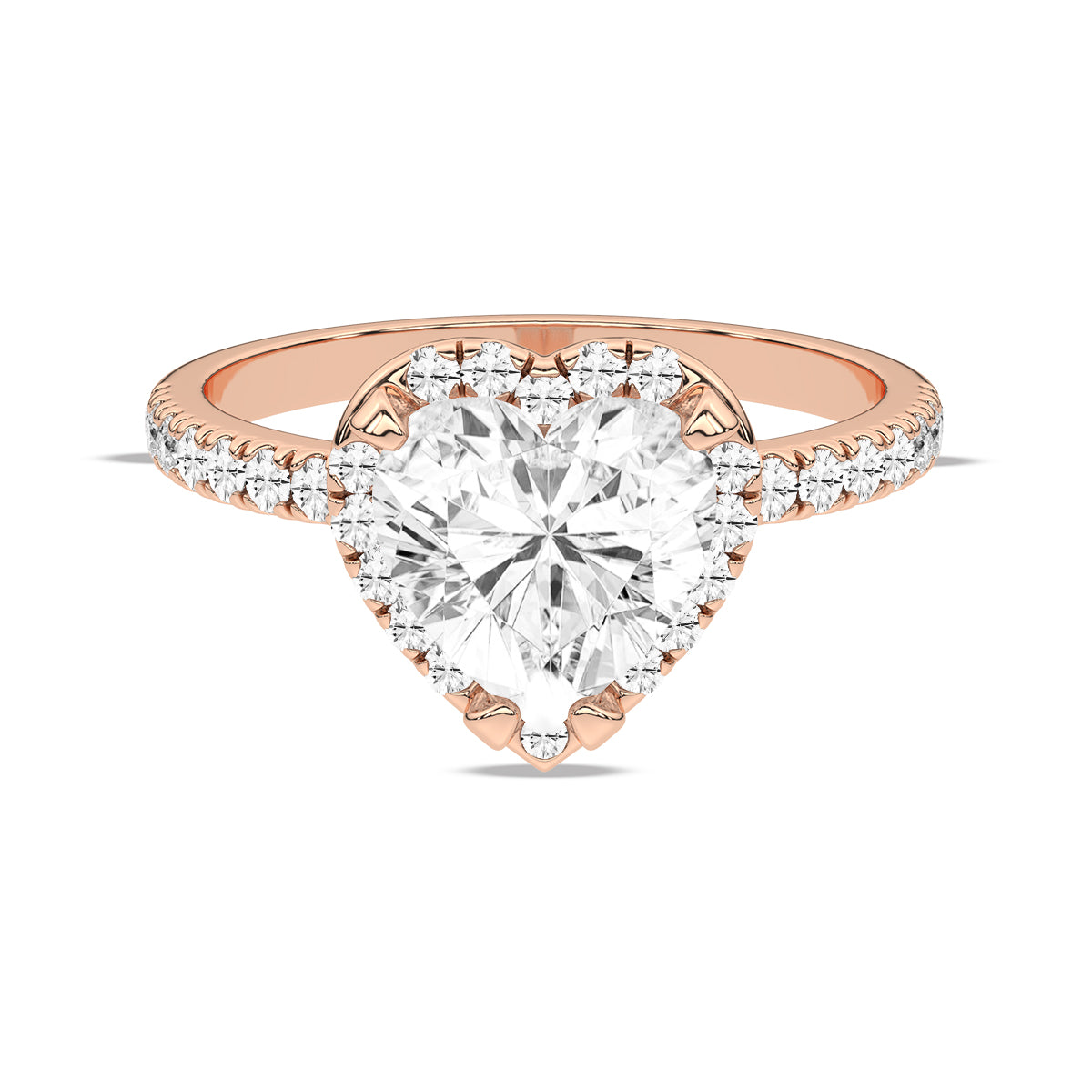 Rose Gold - Heart