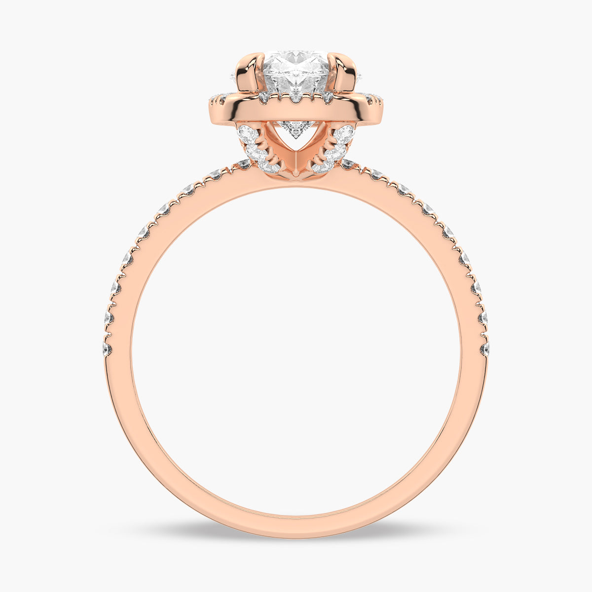 Rose Gold - Oval
