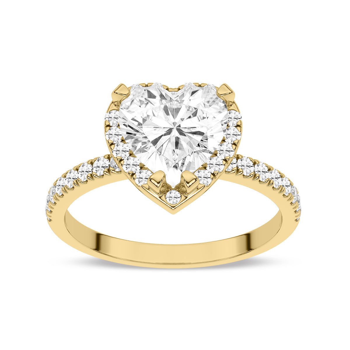 Yellow Gold - Heart
