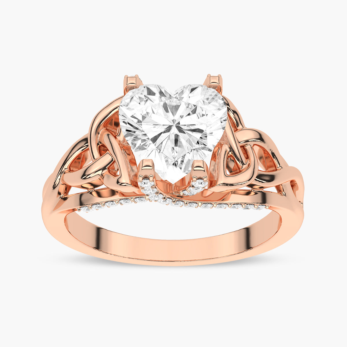 Rose Gold - Heart