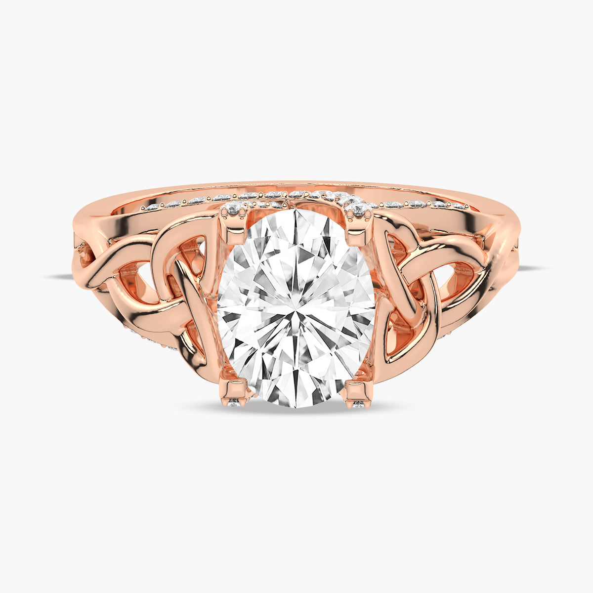 Rose Gold - Oval