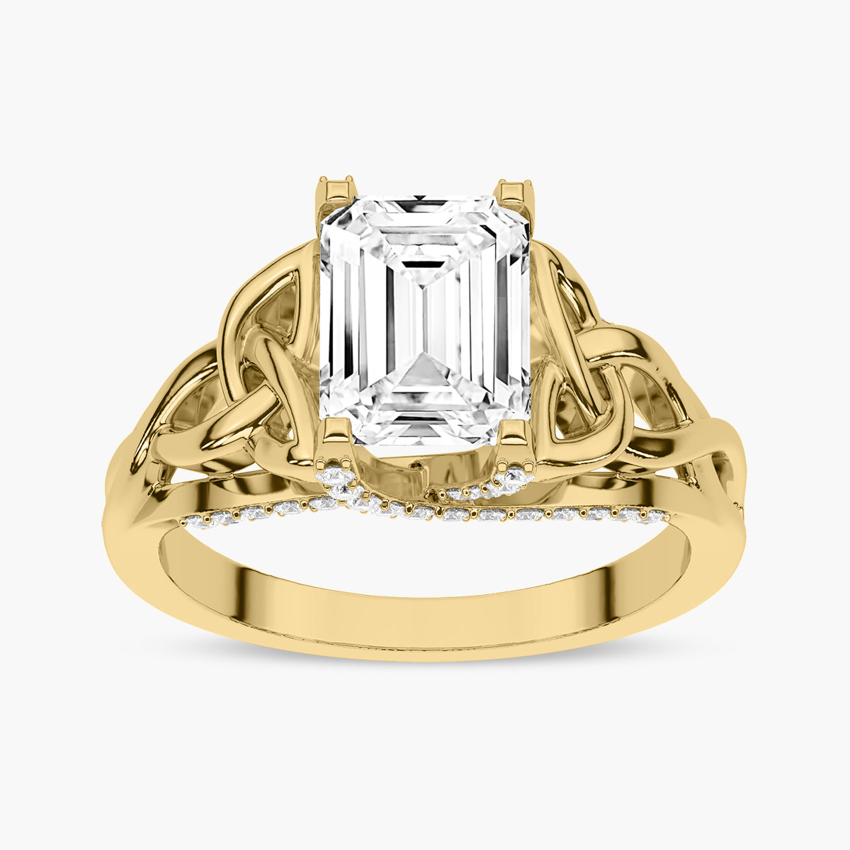 Yellow Gold - Emerald