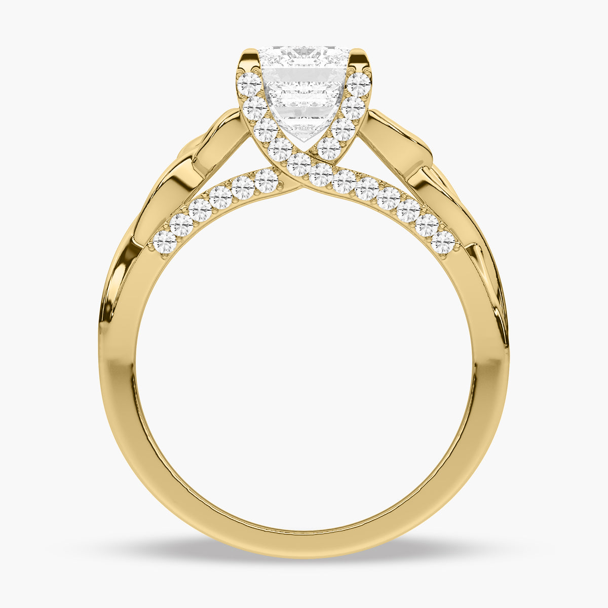 Yellow Gold - Emerald