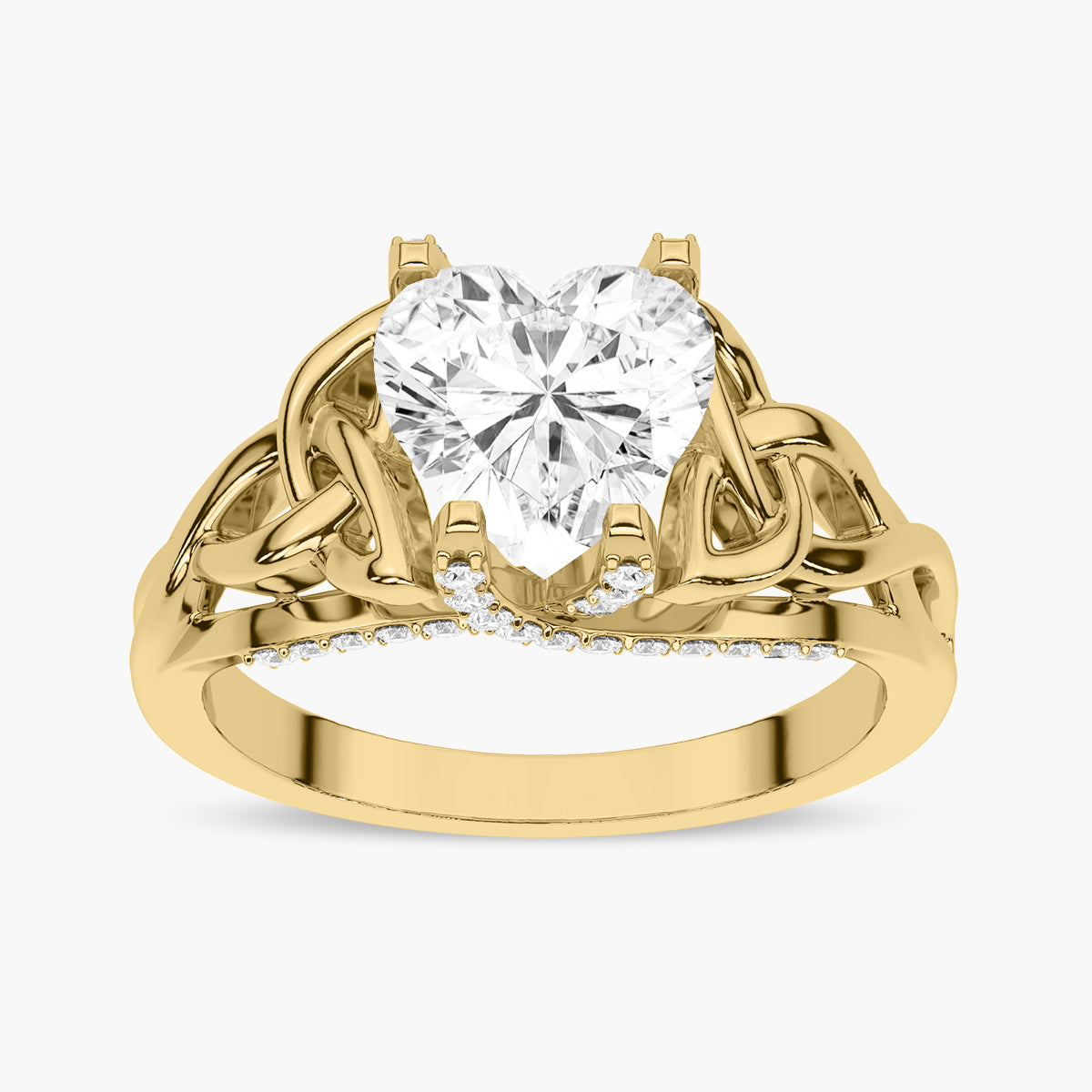 Yellow Gold - Heart