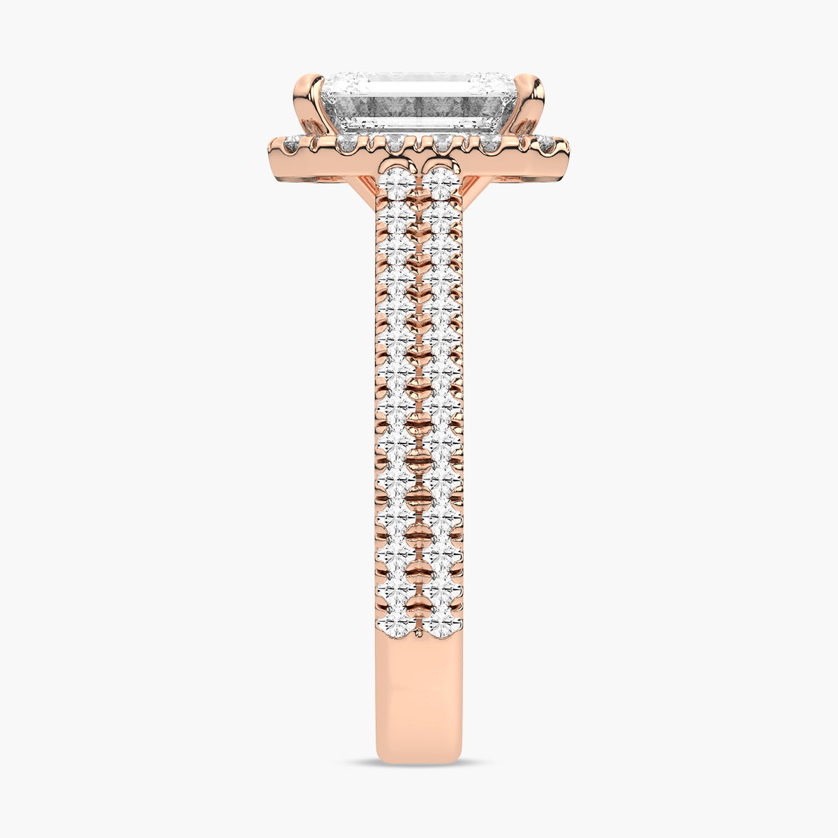 Rose Gold - Emerald
