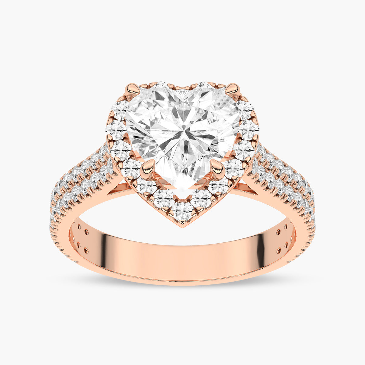 Rose Gold - Heart