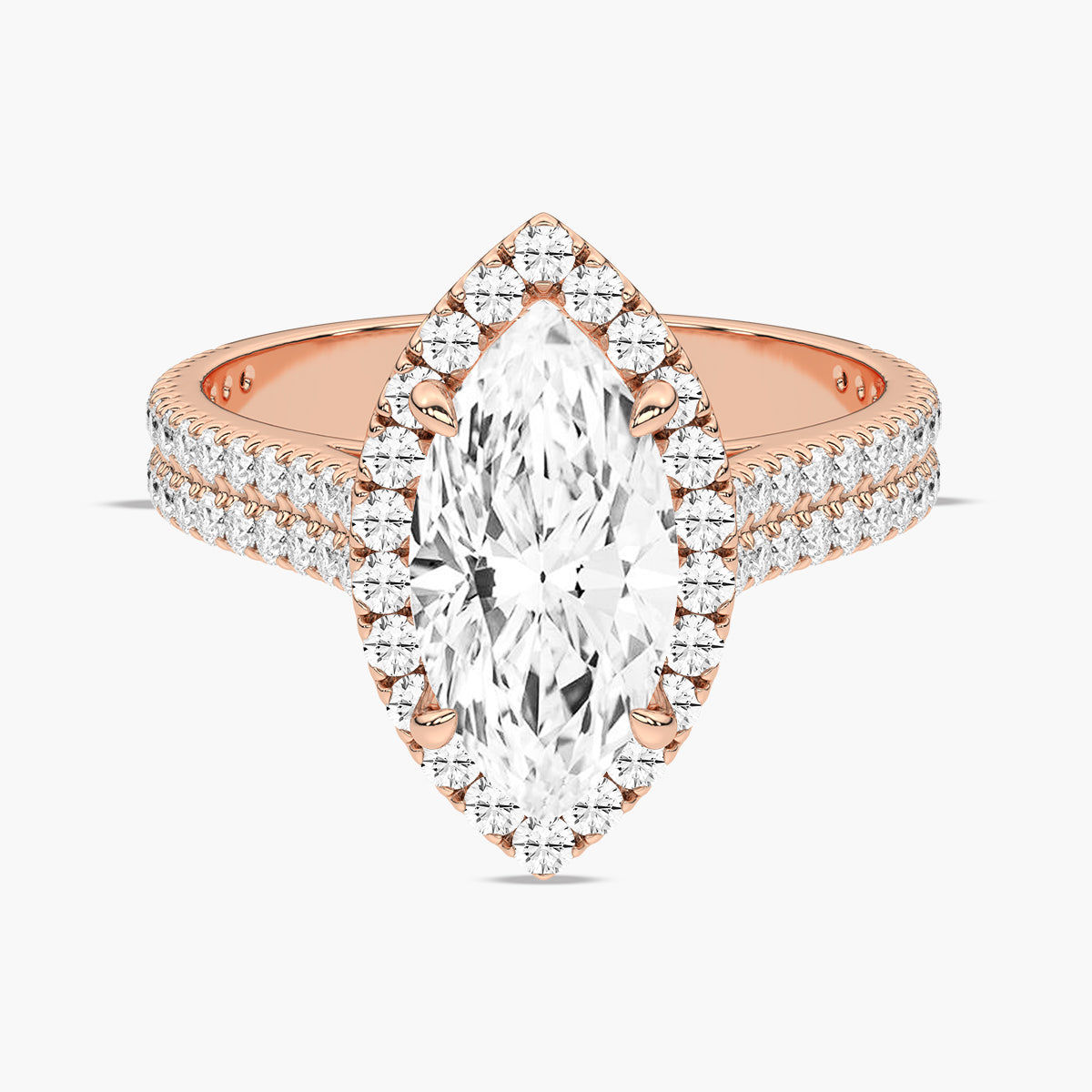 Rose Gold - Marquise