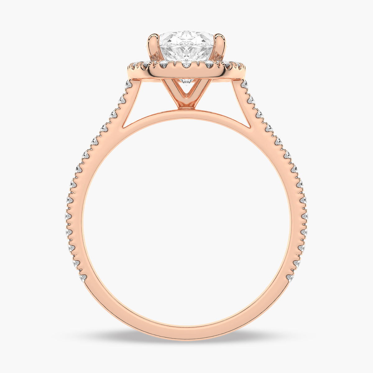 Rose Gold - Oval